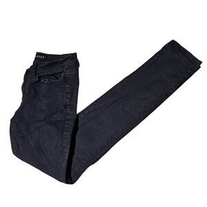 Bullhead Low Rise Skinniest Jeans Womens Size 25 Dark Gray Denim Pants